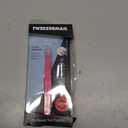 Tweezerman Stainless Steel Slant Tweezer - Eyebrow Tweezers for Women and Men (Neon Pink)