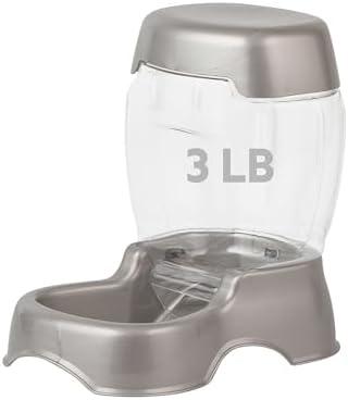 Petmate Pet Cafe Feeder Dog and Cat Feeder Pearlescent Colors 3 Sizes, Made in USA