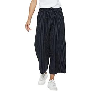 BXZUSIO Womens Linen Pants Wide Leg High Waisted Drawstring Casual Loose Beach Pants with Pockets XL