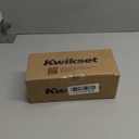 Kwikset Hancock Interior Privacy Door Knob with Lock, Door Handle For Bathroom and Bedroom, Polished Chrome Keyless Turn Lock Doorknob