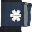 LINE2design Oxygen Cylinder Sleeve Bag - EMS First Responder Emergency Medical Oxygen Bag Portable Travel Size Cylinder Holder with Star of Life Logo - Two Adjustable Side Straps - Navy