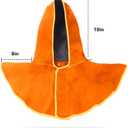 Welding hood flame retardant welding cap belt neck shoulder cape protective mask welding grinding cutting smelting