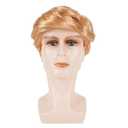 Funny Celebrity Wig - Presidential Candidate Donald Trump Wig Set, Including Flag Pin, Perfect for Halloween