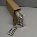 GenSwin Flameless Ivory Taper Candles Flickering with 10-Key Remote, Battery Operated Led Warm 3D Wick Light Window Candles Real Wax Pack of 6, Christmas Home Wedding Decor(0.78 X 9.64 Inch)