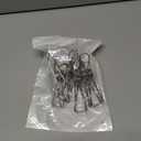 DOITOOL Clothes Clips Multifunctional Hanger Clips Strong Clamps for Laundry Clothes Drying Socks Towels Scarves Baby Items 3.93 Inch Plastic Clips for Home Organization