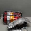 Headlight Taillights Compatible with 1999-2002 Chevy Silverado 1500 2500 Factory Style Head lights Rear Brake Lamp Halogen L+R for 1999 2000 2001 2002