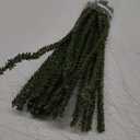 My Little Christmas Holiday Christmas Artificial Canadian Pine Stem Garland Ties - 24 Pc (12inch Length), Green