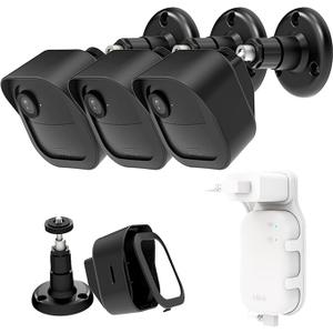 3Pack Blink Outdoor Camera Mount Housing for Blink Camera 4th Gen 2K+ | Protective Housing 360 Degree Adjustable Mount with Blink Sync Module Mount for Blink Outdoor Camera 4th gen, Blink 2K+