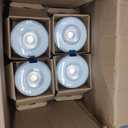 LUXRITE 4 Pack PAR38 LED Outdoor Flood Light Bulbs, 120W Equivalent, 1250 Lumens, 4000K Cool White, 15W Dimmable, Indoor Outdoor Spotlight Bulb, Wet Rated, E26 Standard Base, UL Listed