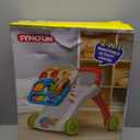 SYNCFUN Baby Learning Walker, 2 in 1 Sit to Stand Learning Toys, Baby Toys 6-12 Months, Educational Present for 1 Year Old, Push Walker Gift with Wheels for Infant Boys Girls