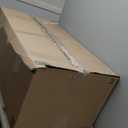 VASAGLE Set of 4 Dining Chairs, Dining Room Kitchen Chairs, Metal Frame, Adjustable Feet, Easy to Clean, Glacier-Textured PU Leather, for Kitchen, Ink Black UKDC188B01V1