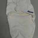 SwaddleMe by Ingenuity Original Swaddle, 100% Cotton, Improves Sleep & Calms Startle Reflex, Preemie Size, Up to 7 Pounds, 1-Pack, Baby Swaddle Blanket - Cream