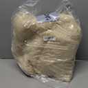 EasyJoy Ultra Soft Fluffy/Fuzzy Shaggy Area Rug Faux Fur Chair Cover Seat Pad for Bedroom Floor Sofa Living Room (2 x 6 ft Sheepskin, Beige)