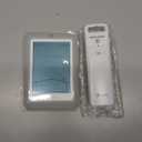 Indoor Outdoor Thermometer Wireless, 4.5 Inch Display Digital Hygrometer Thermometer Temperature Humidity Monitor with 330ft Range Sensor and Adjustable Backlight (White)