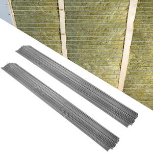 200 Pcs 24inch Insulation Support - Wire Insulation Support Wire, 1095 Carbon Steel Metal Insulated Wires (1095, 24 inch)