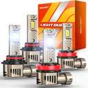 R10-American Automotive Series High/Low Beam Fog Light Bulbs Combo (For Ford F150(2015-2023))