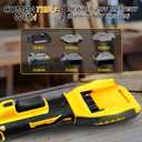 3/8" Cordless Extended Ratchet Wrench Compatible with Dewalt 20V Battery,Brushless Electric Ratchet Wrench Set with Variable Speed,8Pcs Sockets1/4" Adapter & 6" Extension Bar (Tool Only)