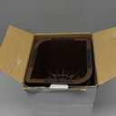 4 Pack Dark Brown Bed Risers 6 inch Heavy Duty, Oversized Furniture Risers, Bed Lifts Risers for Table, Sofa, Chair, Couch, Desk, Bed Frame Risers Supports Up to 6,500 Lbs