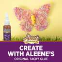 Aleene's Original Tacky Glue Mini-Bottle, All Purpose Adhesive, Perfect for Crafts and DIY Projects, Dries Fast and Clear, .66 fl oz 18-Pack