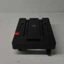 Ronlap Folding Hand Truck, Foldable Dolly Cart for Moving 500lbs Heavy Duty Luggage Cart Portable Platform Cart Collapsible Dolly with 6 Wheels & 2 Ropes for Travel House Office Moving, Black