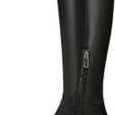 Franco Sarto Women's Billie Knee High Fashion Cowboy Boot (6, Black)