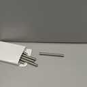 Sadnyy 6 Pcs 3/8 x 4 Inch Steel Metal Dowel Pins Bunk Bed Replacement Hardware for 3/8" Pre-drilled Holes 304 Stainless Shelf Pins Support Pegs for Shelf Bracket Bookshelf Cabinet Closet