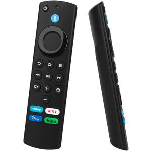 Replacement Remote Control for Fire Smart TV (3rd Gen), FireStick (2nd gen/3rd gen) & Cube, for Insignia-Pioneer Smart TV