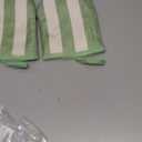 Reallnaive 2 Pcs Mini Oven Mitts Heat Resistant for Kitchen Set, Small Short Oven Mitten Gloves First Day of School Back to School 5.75"x9" Cotton Terry Outdoor Indoor Dining Baking Cooking BBQ(Green)