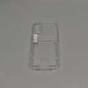 Petocase for iPhone 17 Wallet Case Card Holder Slot Ultra Slim Fit Flexible TPU Gel Rubber Soft Skin Silicone Protective Phone Case Cover for Apple iPhone 17 6.3 inch Crystal Clear