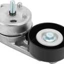 AULINK 38279 Belt Tensioner Assembly with Pulley For Ford Escape Fusion,For Land Rover LR3 Range Rover,For Jaguar XF XJ8 XJR XK XK8 XKR,For Lincoln LS Zephyr,For Mercury Mariner Milan,For Mazda