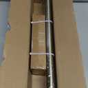 Antique Bronze Curtain Rods for Windows 28 to 48 Inches Adjustable Length Heavy Duty 1" Diameter Window Curtain Rod with Solid Metal Finials for Outdoor Farmhouse Bedroom Kitchen Living Room, Antique Bronze, 16"-60"|1 Pack