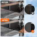 Stove Gap Covers Stainless Steel, 2 Pack Stove Gap Filler Easy Retractable Length 13.8" to 27.5", Width 0.79" ALMCALS Stove Gap Guards Range Trim Kit, Heat Resistant Guard Between Stove Top & Counter