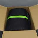 Trampoline Replacement Safety Enclosure Net for 6 Straight Poles Round Frame Trampolines, Breathable and Weather-Resistant Trampoline Net with Adjustable Straps (Net Only)