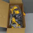 Paint Sprayer for House Painting, Paint Sprayer with Easy to Clean Design, 6 Brass Nozzles & LED Light, Easy to Clean for House, Fence, Garden, Furniture