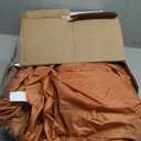 9.8 FT Lighted Christmas Inflatable Decoration, Large Lying Snowman, Funny Blow Up Yard Decorations for Party, Snow Man Outside Vacation Front Lawn Holiday Winter Big Decor (Brown, 9.8FT)