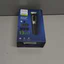 Norelco Philips Multigroom 3000 Series, All-in-One Trimmer, Beard Trimmer and Hair Clipper, 15-Piece Men's Grooming Kit for Head, Beard, Face, Nose, Ears, No Blade Oil Needed, Soft Pouch, MG3770/40