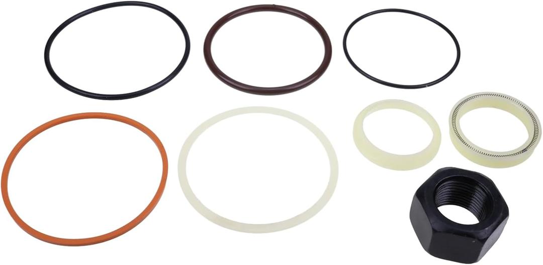 JZGRDN Tilt Cylinder Seal Kit 7196898 6804606 Compatible with Bobcat Skid Steer T200 A200 863 864