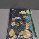 Zeoddler Movable Solar System Puzzle for Kids 3-6, Wooden Space Toys, Planets for Kids Preschool Learning Activities, Gift for Boys, Girls