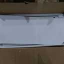 Tribesigns Shoe Cabinet with Doors, 6-Tier Shoe Storage Cabinet with Adjustable Shelves, Wooden Shoes Rack Shoe Storage Organizer for Entryway, Hallway, Closet, Living Room, White & Gold