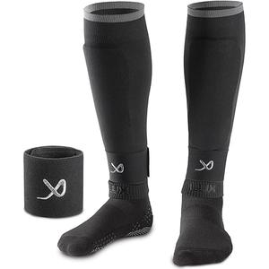 LUX Soccer Sleeves w/FREE Guard Stays for Men/Boys/Youth Compatible w/Soccer Grip Sock