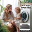 SONORO KATE 100% French Pure Linen Sheets, Breathable and Durable Linen Full Size Sheets, Anti-Tear Linen Bed Sheets, Machine Washable, 16 Inch Deep Pocket - 4 Piece (Dark Grey, Full)