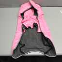 Fragralley Dog Winter Coat, Waterproof Windproof Reflective Fleece Jacket with Harness Hole, Warm Snow Vest for Small Medium Large Dogs, Ideal Gifts (Pink)