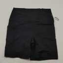 Women's High Waist Workout Shorts Breathable Dolphin Split Elastic Lounge Yoga Shorts, Size: M