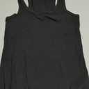 GEMBERA Womens Scoop Neck Sleeveless Racerback Ribbed Knit Slim Fitted Basic Tank Top Shirt, Size M