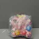 Baby Elephant Musical Stuffed Animals Toy with Light-Up Music & Crinkle Sound Paper,Infant Bilingual Early Learning Education Toys,Tummy Time Toys for 0-3-6-12+ Months Boy Girl, Pink