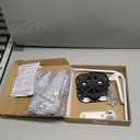 Zoratoo Cat Window Perch, Glow in The Dark Cordless Foldable Pet Hammock Bed for Window with Sturdy Metal Frame, Glowing Stars Pattern Resting Seat for Indoor Cats (Stars - L)