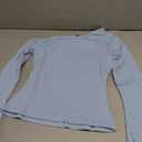 Zenlonr Long Sleeve Shirts for Women 2025 Fall Off The Shoulder Tops Casual Slim Fitted Knit T-Shirt Y2K Clothes, XS