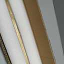 Gold Bathroom Light Fixtures Over Mirror 24 inch 18W LED Vanity Lights for Bathroom Modern Bath Sconces Wall Lighting 3500K Warm Light for Paintings