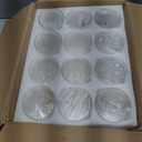 TBWIND 12pcs Glass Cylinder Vases for Centerpieces, 6 Inch Clear Flower Vases for Wedding Decorations and Indoor Home Decor, Hurricane Candle Holder for Table Shelf, Party