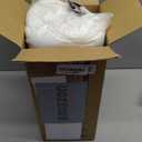 Lisara Baby Bassinet Mattress, 35 x 20 Dual Sided Gel Memory Foam Mattress with Waterproof, Removable and Breathable Ice Silk Cover, Fit for ANGELBLISS/AMKE/Bellababy/Yamesmile/Besrey Baby Bassinet